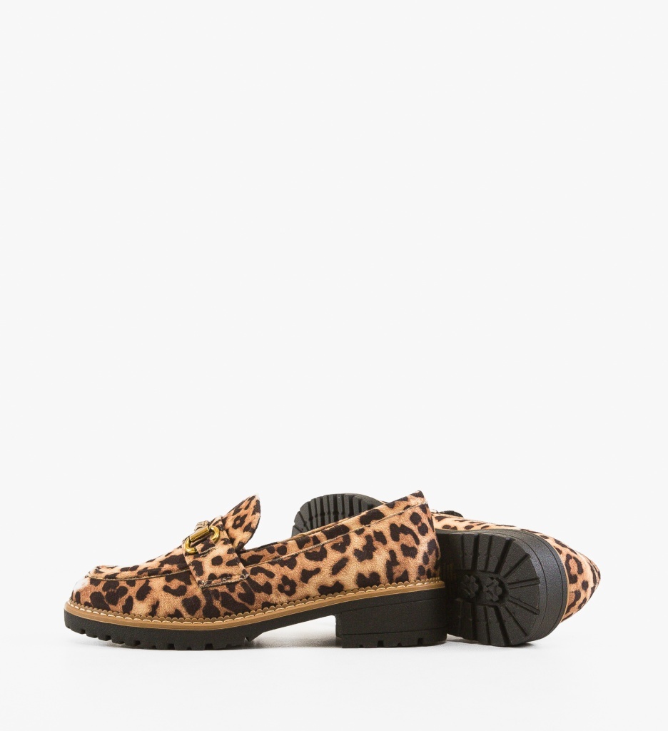 Pantofi Casual Londrey Animal Print - 4 | YEO