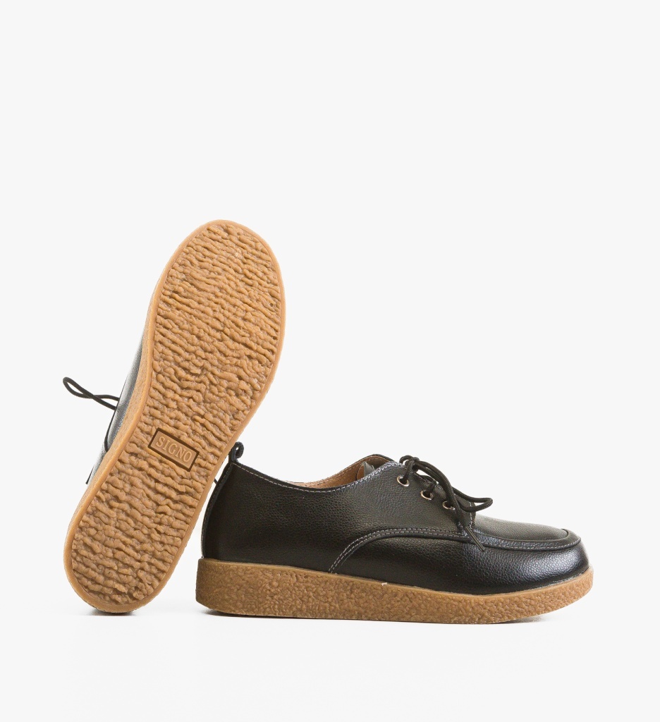 Pantofi Casual Maye Negri - 4 | YEO