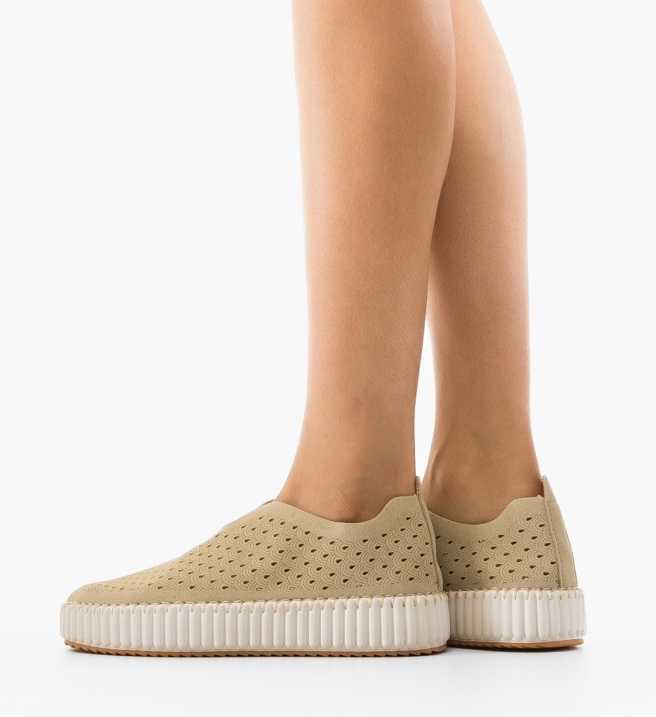 Pantofi Casual Ralla Bej