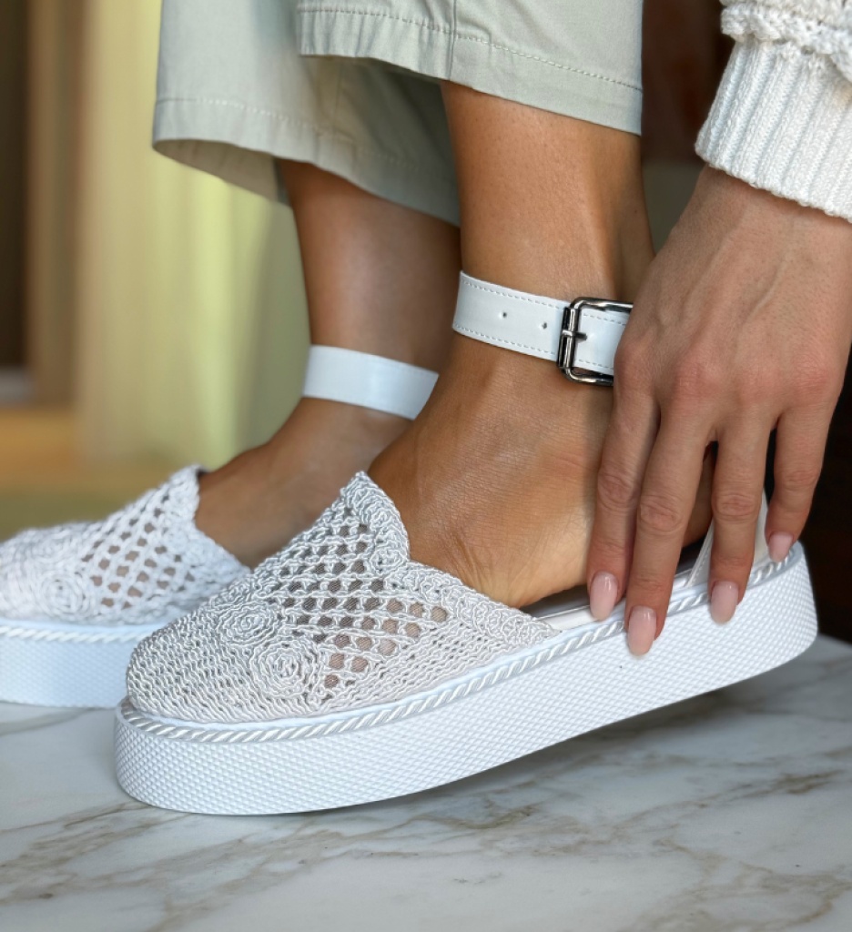 Pantofi Casual Rauros Albi - 2 | YEO