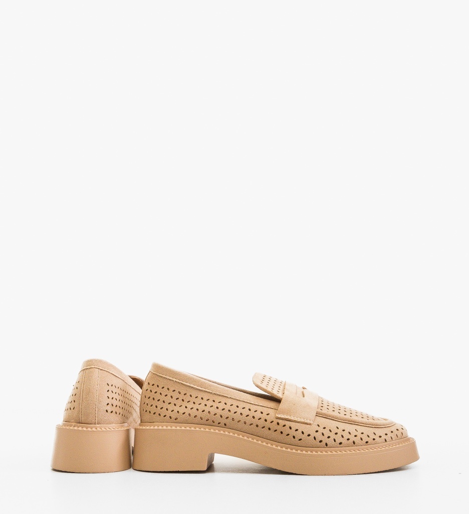 Pantofi Casual Rehid Bej - 2 | YEO