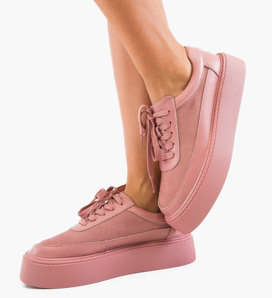 Pantofi Casual Retegan Roz