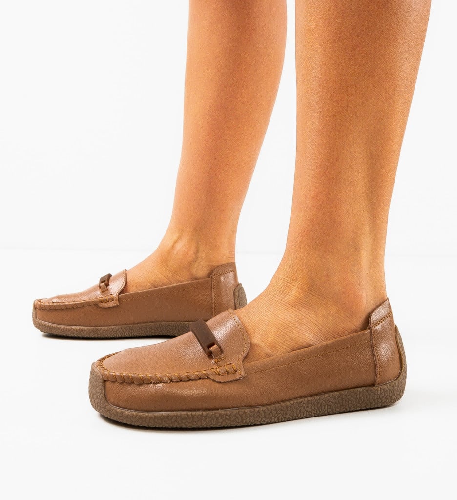 Pantofi Casual Shakeit Camel - 2 | YEO