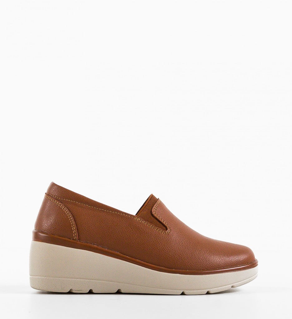 Pantofi Casual Yanam Camel - 3 | YEO