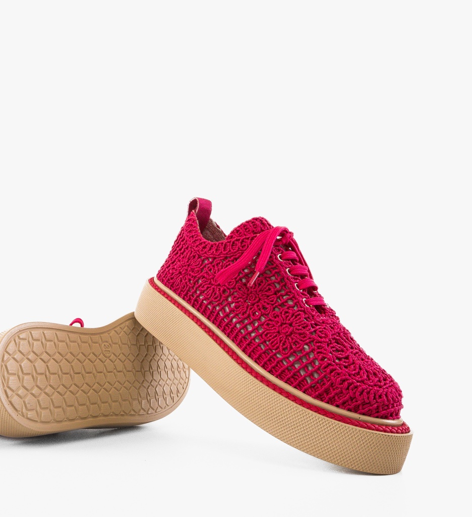 Pantofi Casual Ystory Fuchsia 2 - 4 | YEO