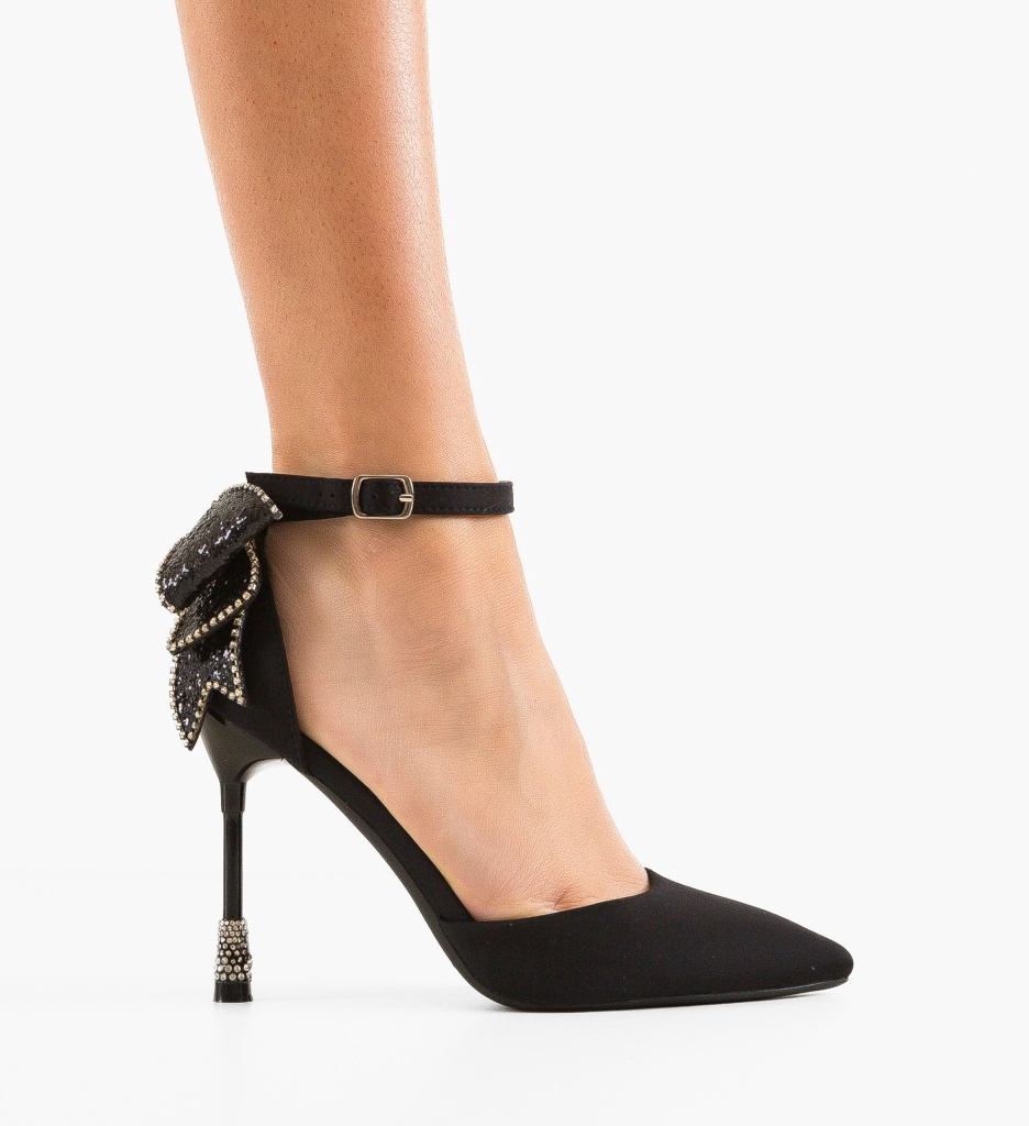 Pantofi cu toc Ozkale Negre - 5 | YEO