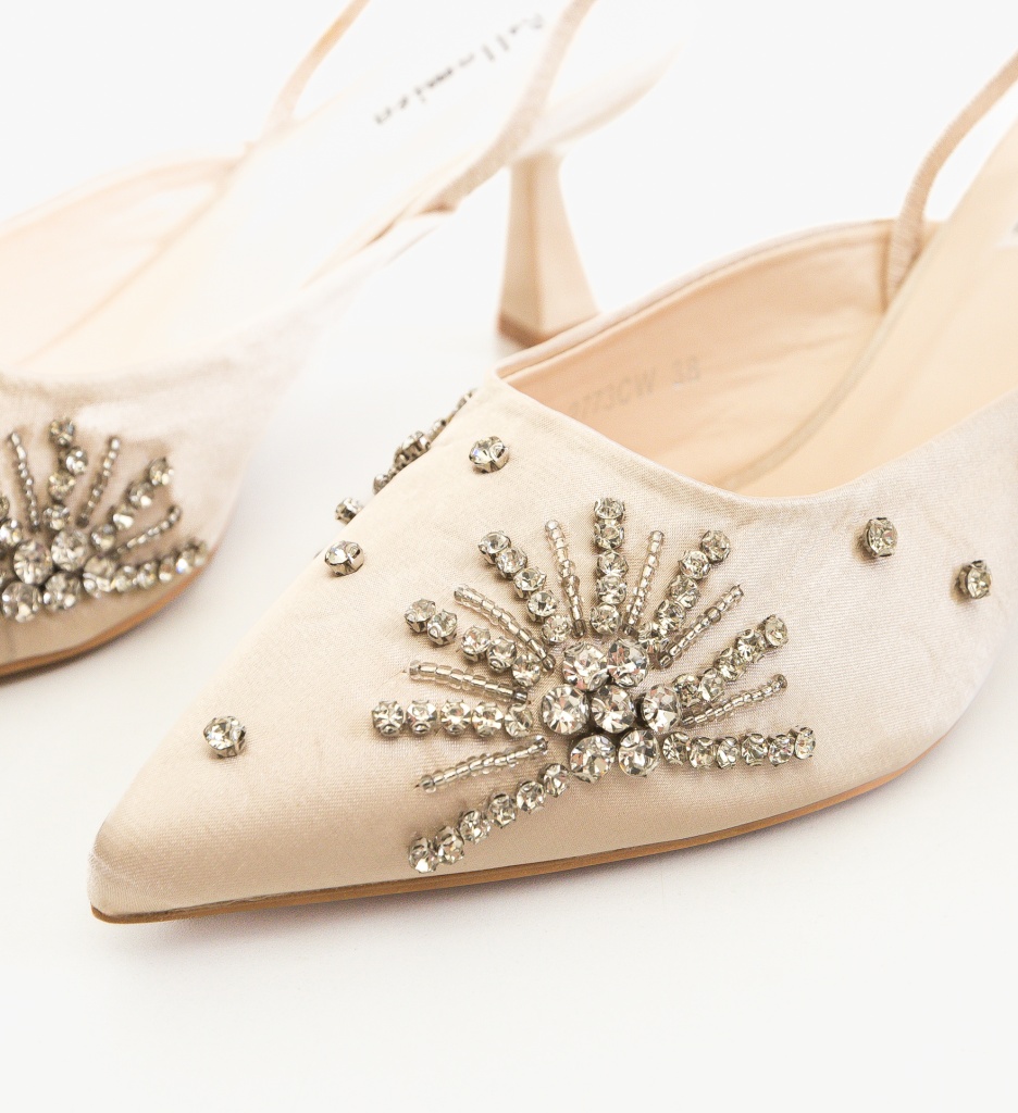 Pantofi dama Betsy Bej - 2 | YEO