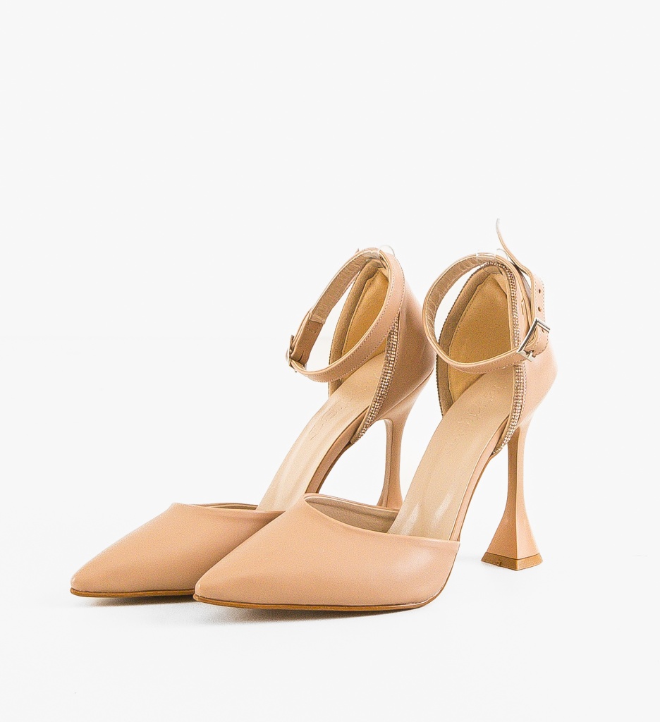 Pantofi dama Bigom Nude - 4 | YEO