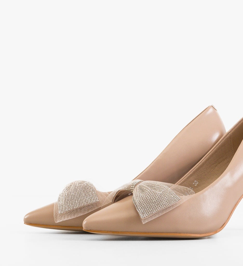 Pantofi dama Bylay Nude - 5 | YEO