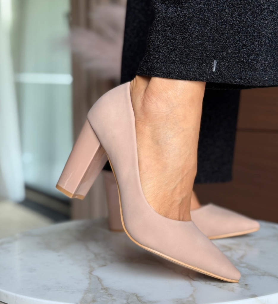 Pantofi dama Faisal Bej - 2 | YEO