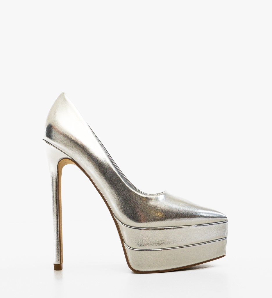 Pantofi dama Heath Argintii - 4 | YEO
