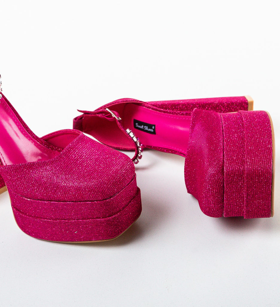 Pantofi dama Kierran Fuchsia - 4 | YEO