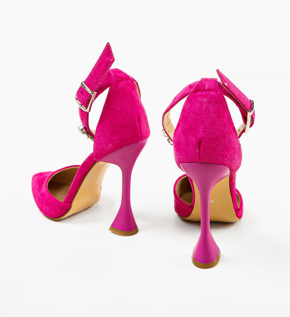 Pantofi dama Kobe Fuchsia - 5 | YEO