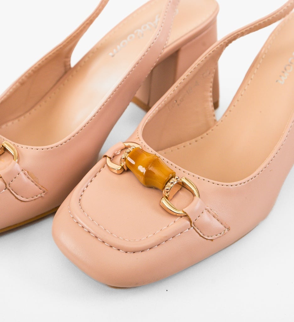 Pantofi dama Nasee Nude - 4 | YEO