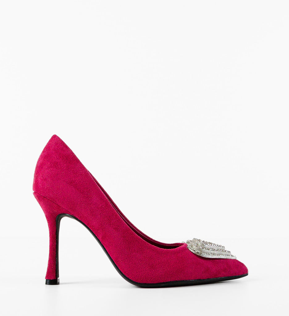 Pantofi dama Oise Fuchsia - 4 | YEO