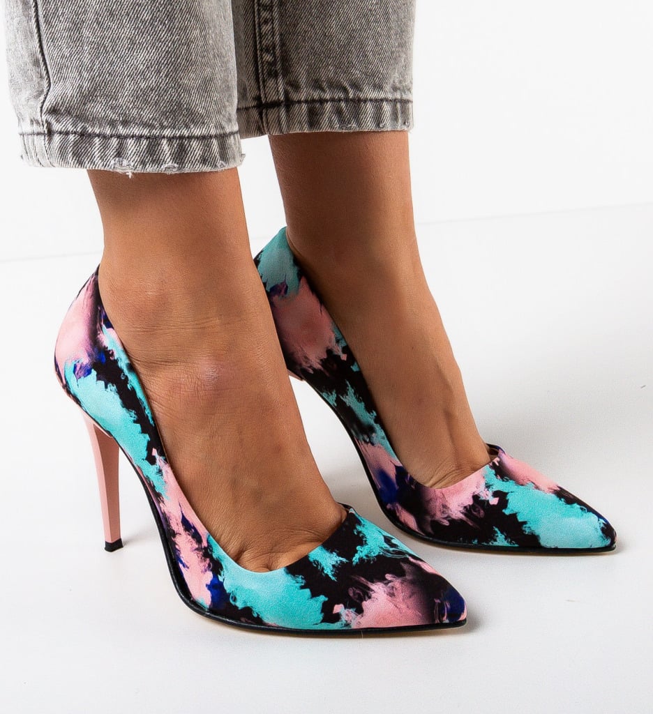 Pantofi dama Ojao Multicolor