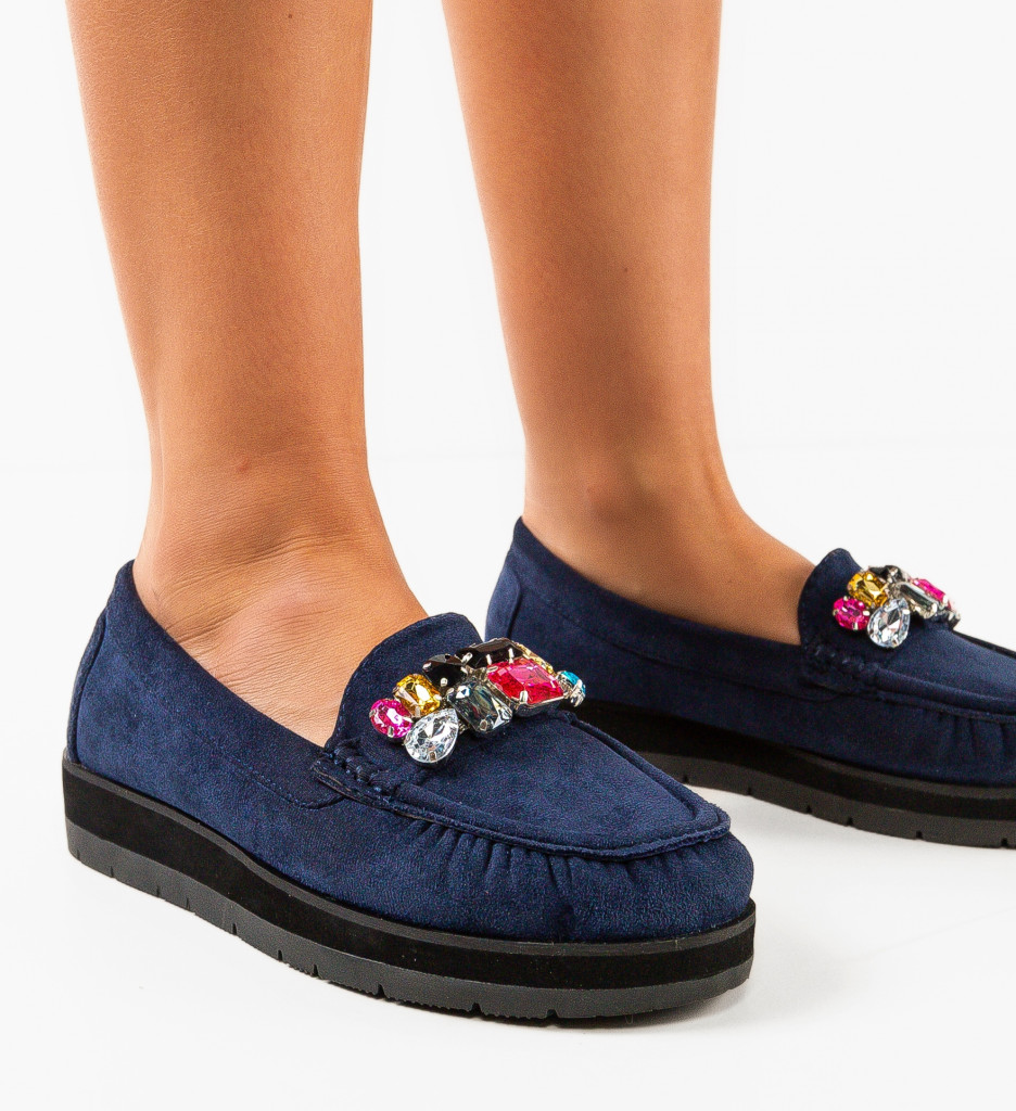 Pantofi dama Remi Bleumarin - 2 | YEO