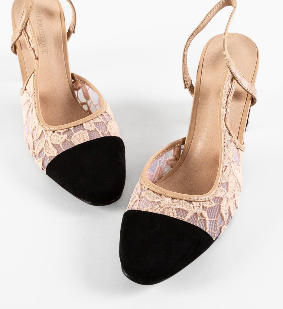 Pantofi dama Shaw Nude - 4 | YEO