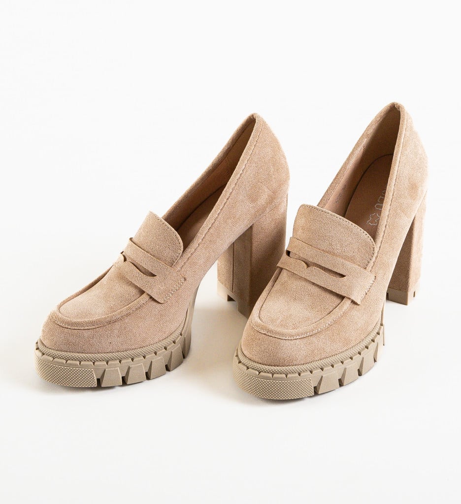 Pantofi dama Vann Bej - 6 | YEO