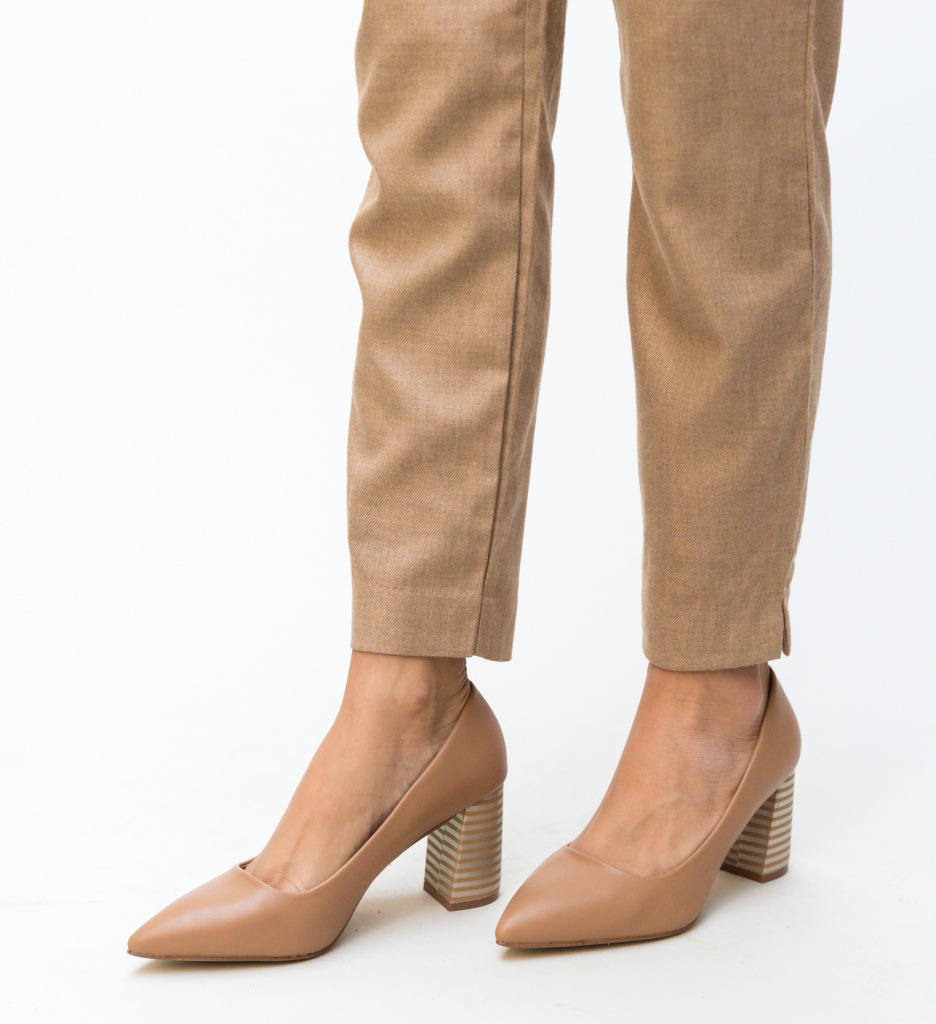 Pantofi Jaylen Bej - 3 | YEO