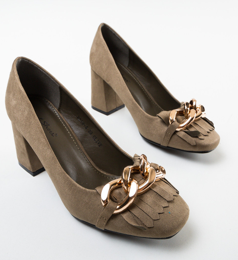 Pantofi Kalow Khaki - 5 | YEO