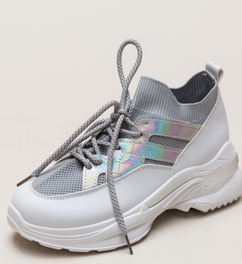 Poze Pantofi Sport Felix Argintii depurtat.ro 