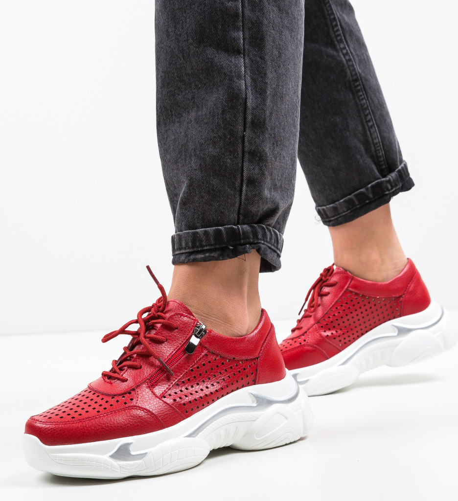 Pantofi Sport Sauco Rosii