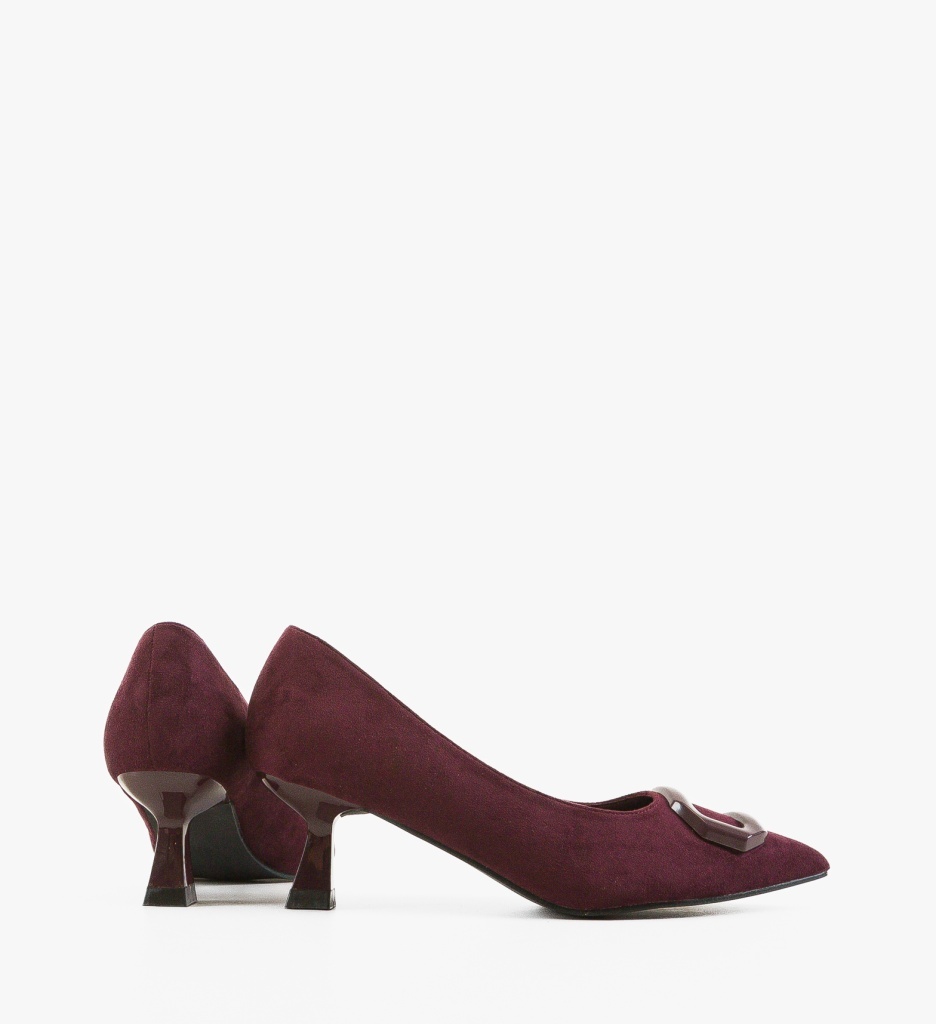 Pantofi stiletto dama Lyda Mov - 5 | YEO