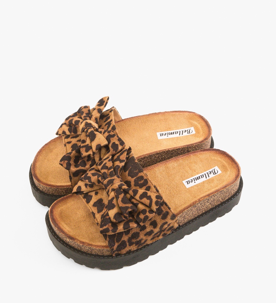 Papuci dama Blake Animal Print - 4 | YEO