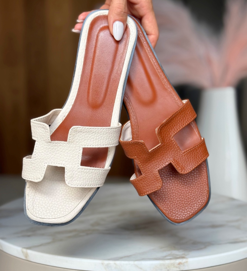 Papuci dama Mermosa Camel - 3 | YEO
