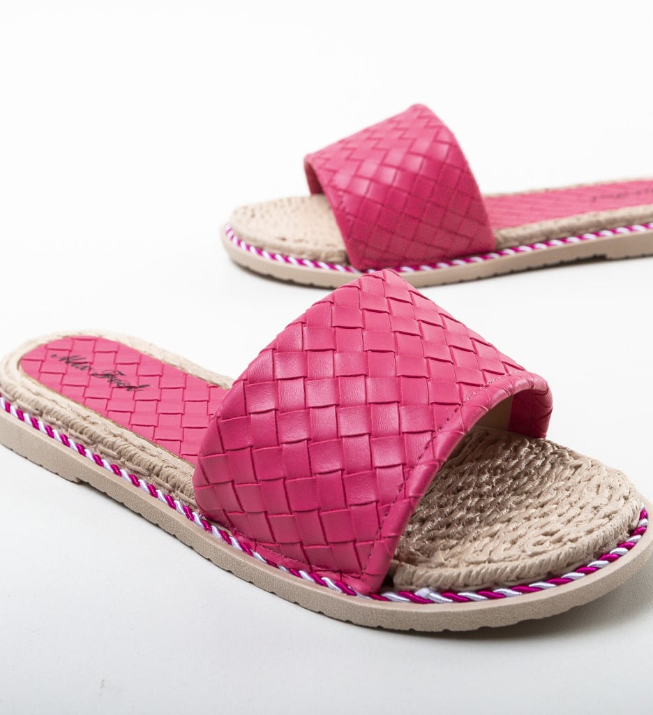 Papuci Grece Fuchsia - 4 | YEO