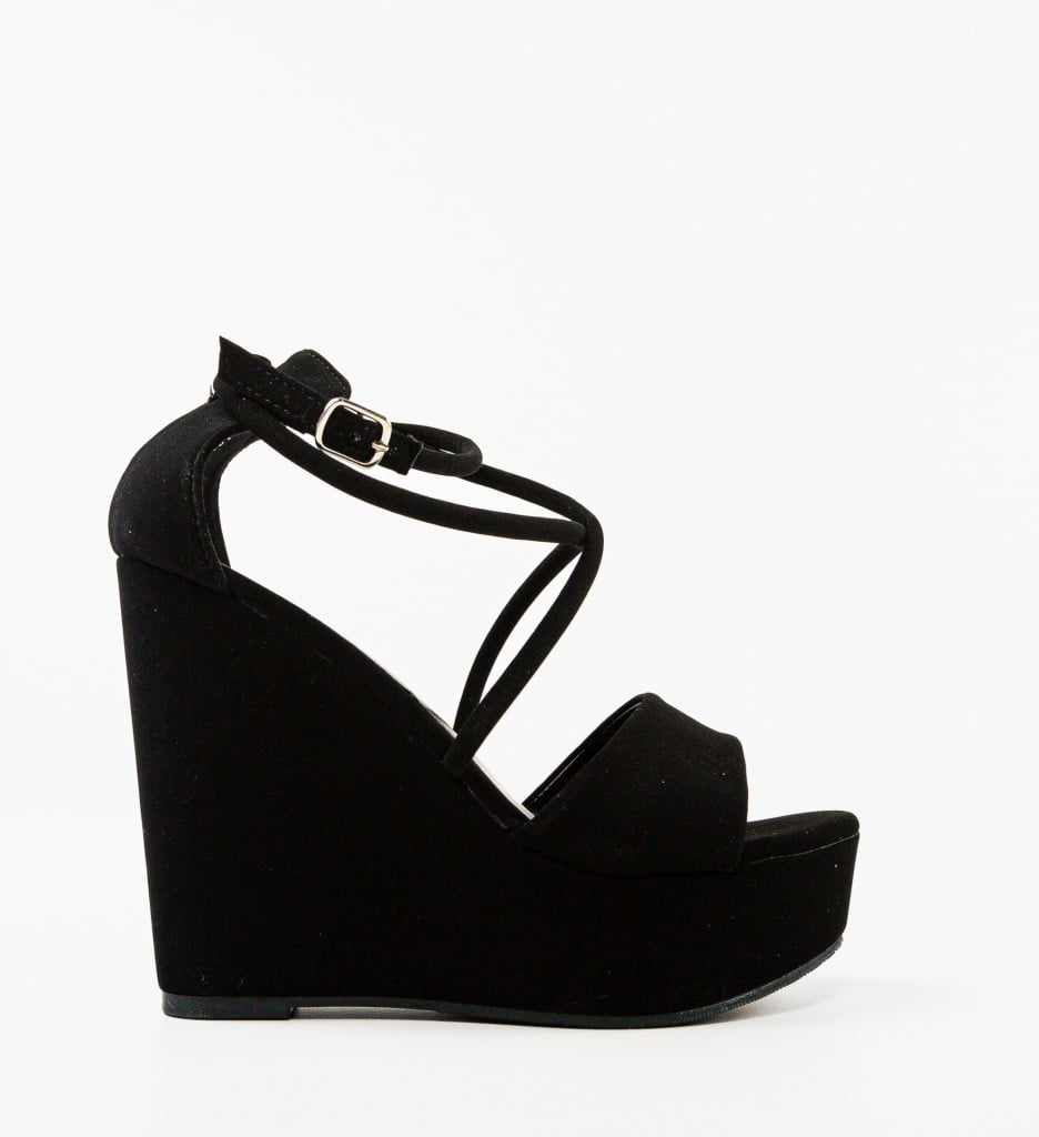 Platforme dama Denver Negre - 3 | YEO