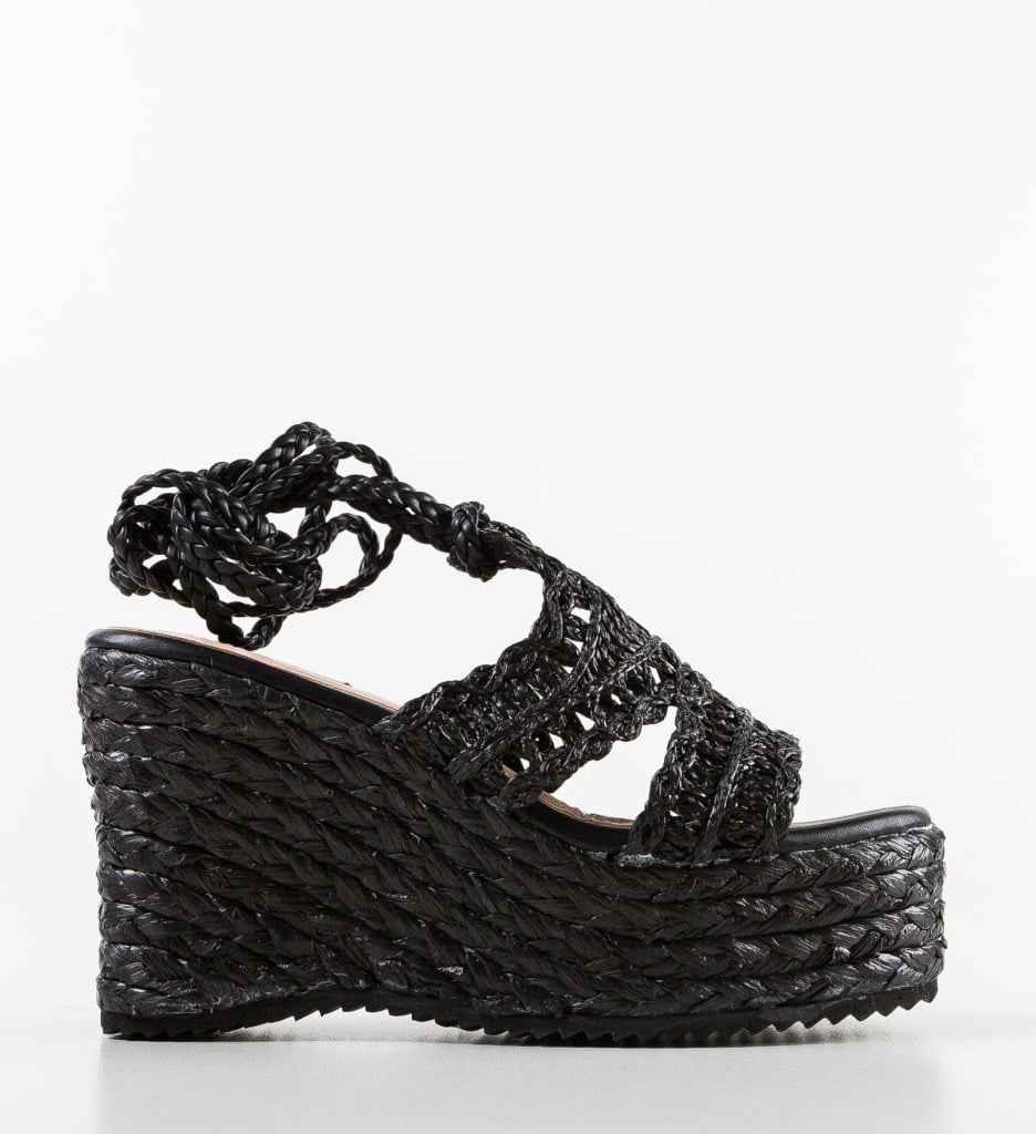 Platforme dama Dillon Negre - 4 | YEO