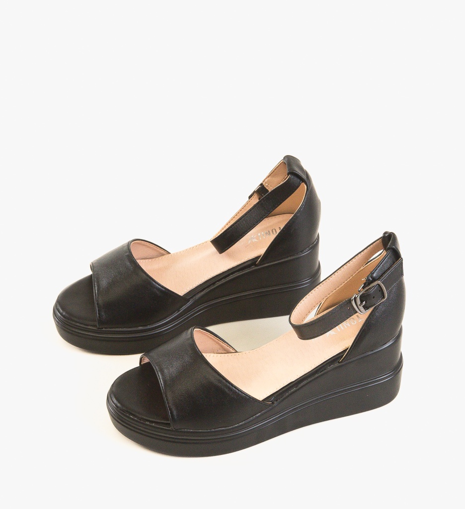 Platforme dama Honorus Negre - 4 | YEO
