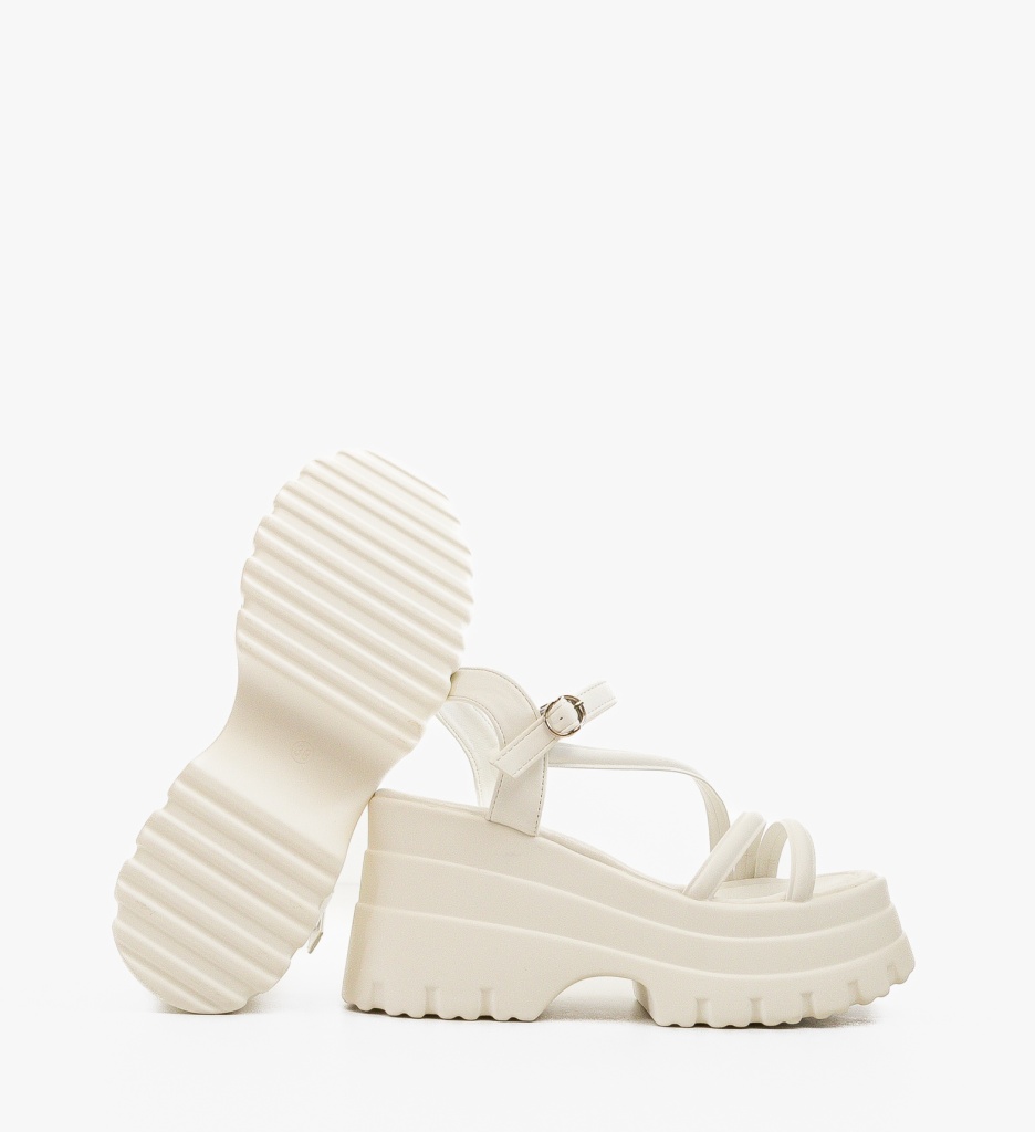 Platforme dama Jazez Albe - 4 | YEO