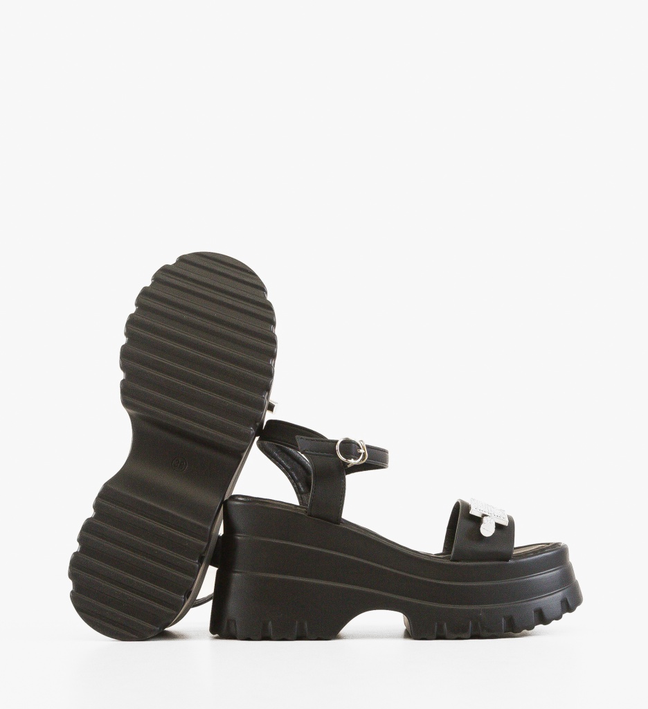Platforme dama Jujyju Negre - 2 | YEO