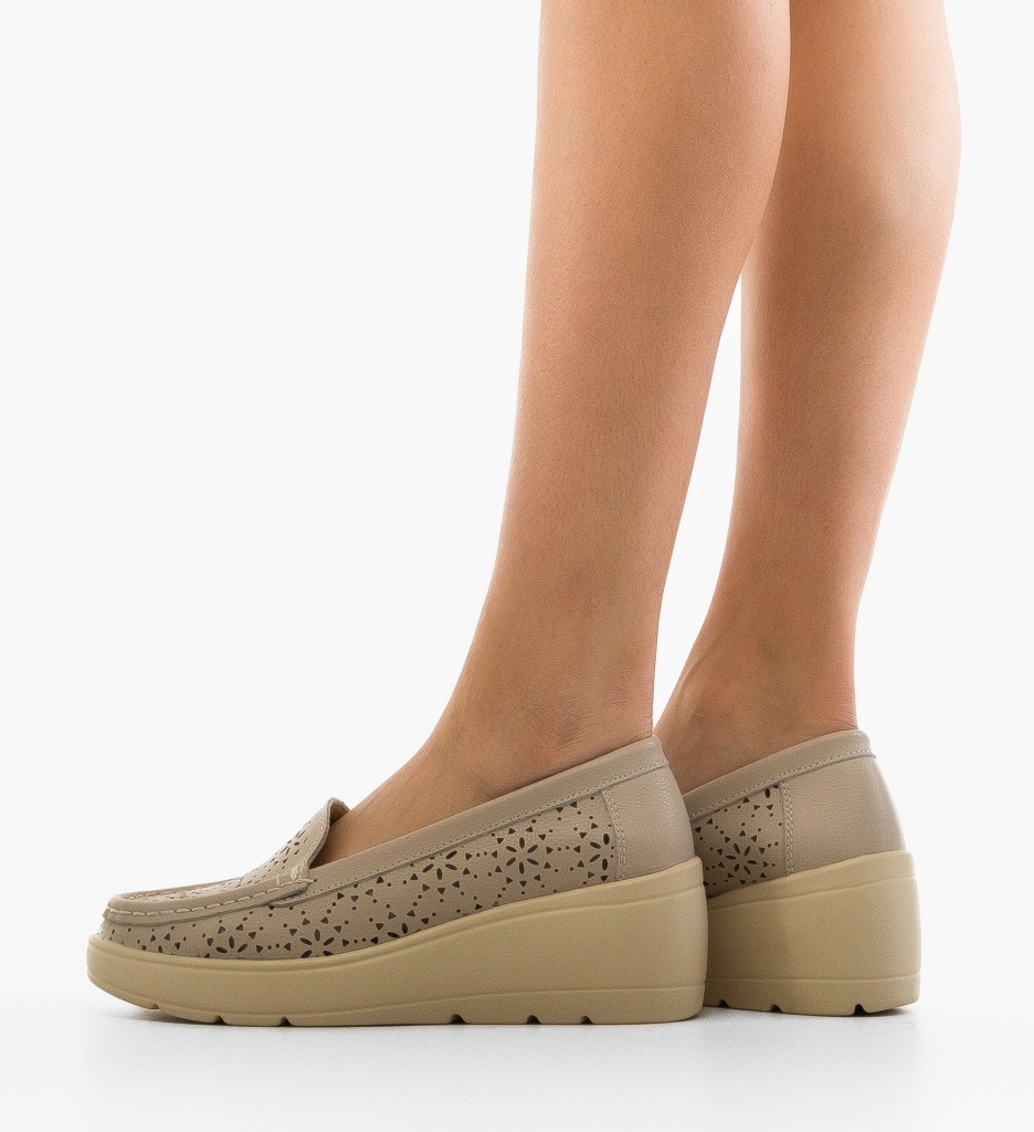 Platforme dama Myzy Gri - 1 | YEO