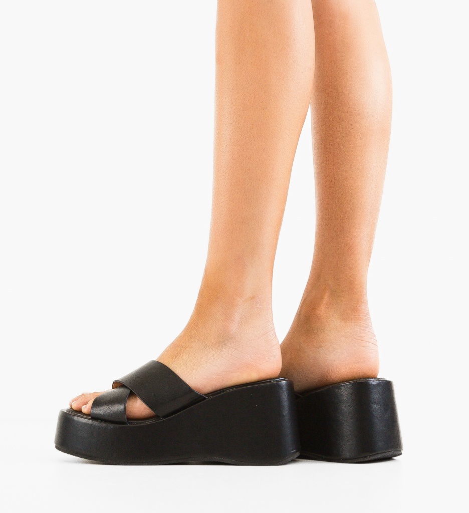 Platforme dama Odora Negre - 1 | YEO