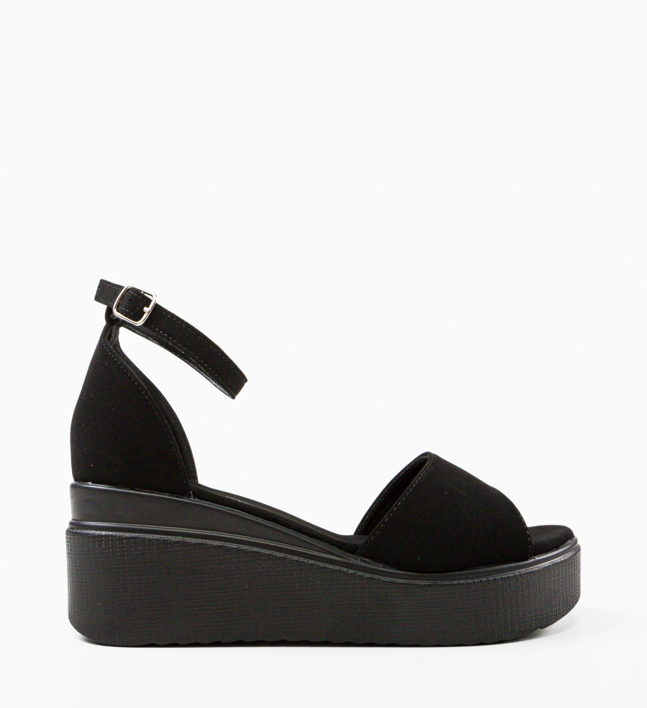 Platforme dama Sibongil Negre - 3 | YEO