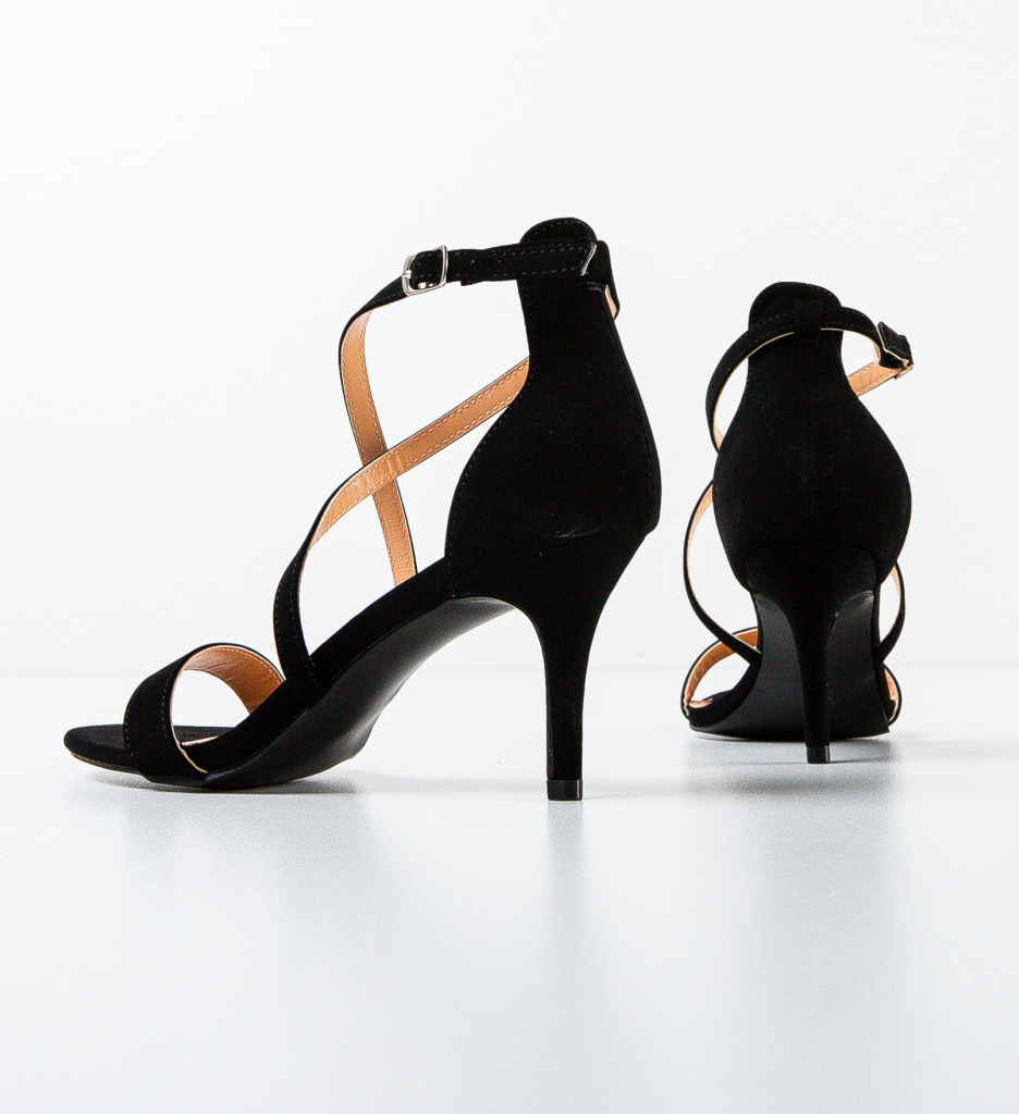 Poze Sandale dama Alana Negri 3 depurtat.ro 