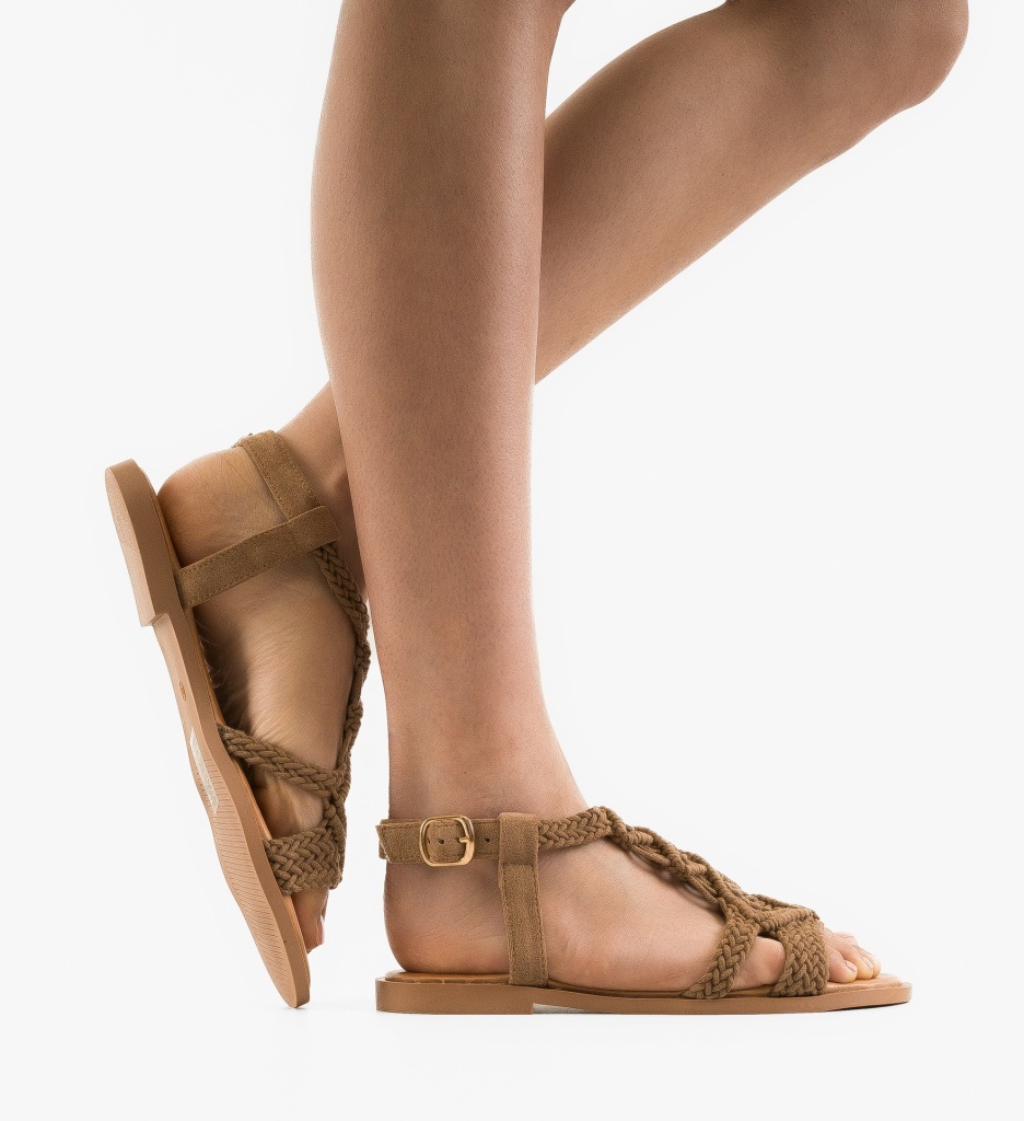 Sandale dama Alivia Khaki