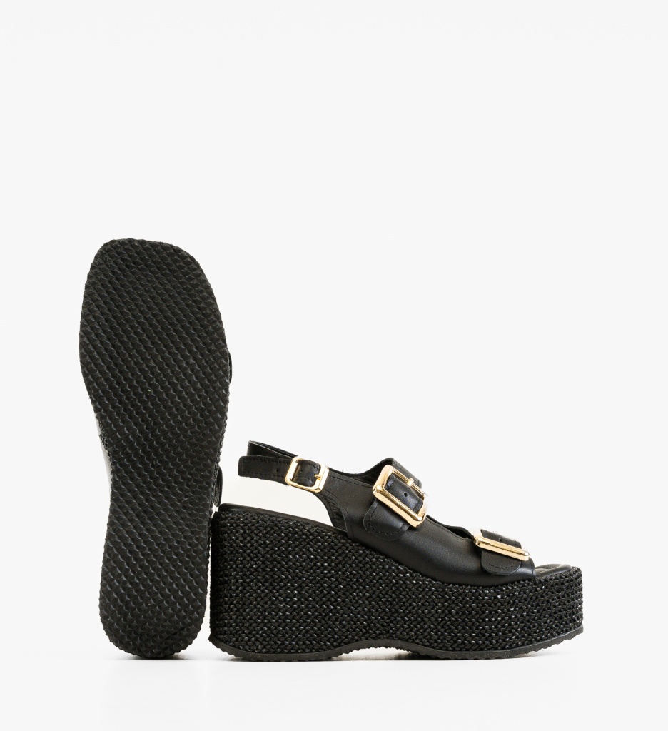 Sandale dama Boreas Negre - 2 | YEO