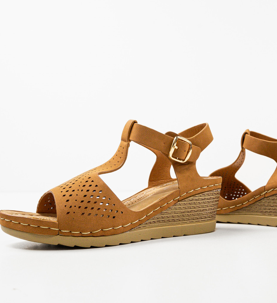 Sandale dama Carolus Camel - 4 | YEO