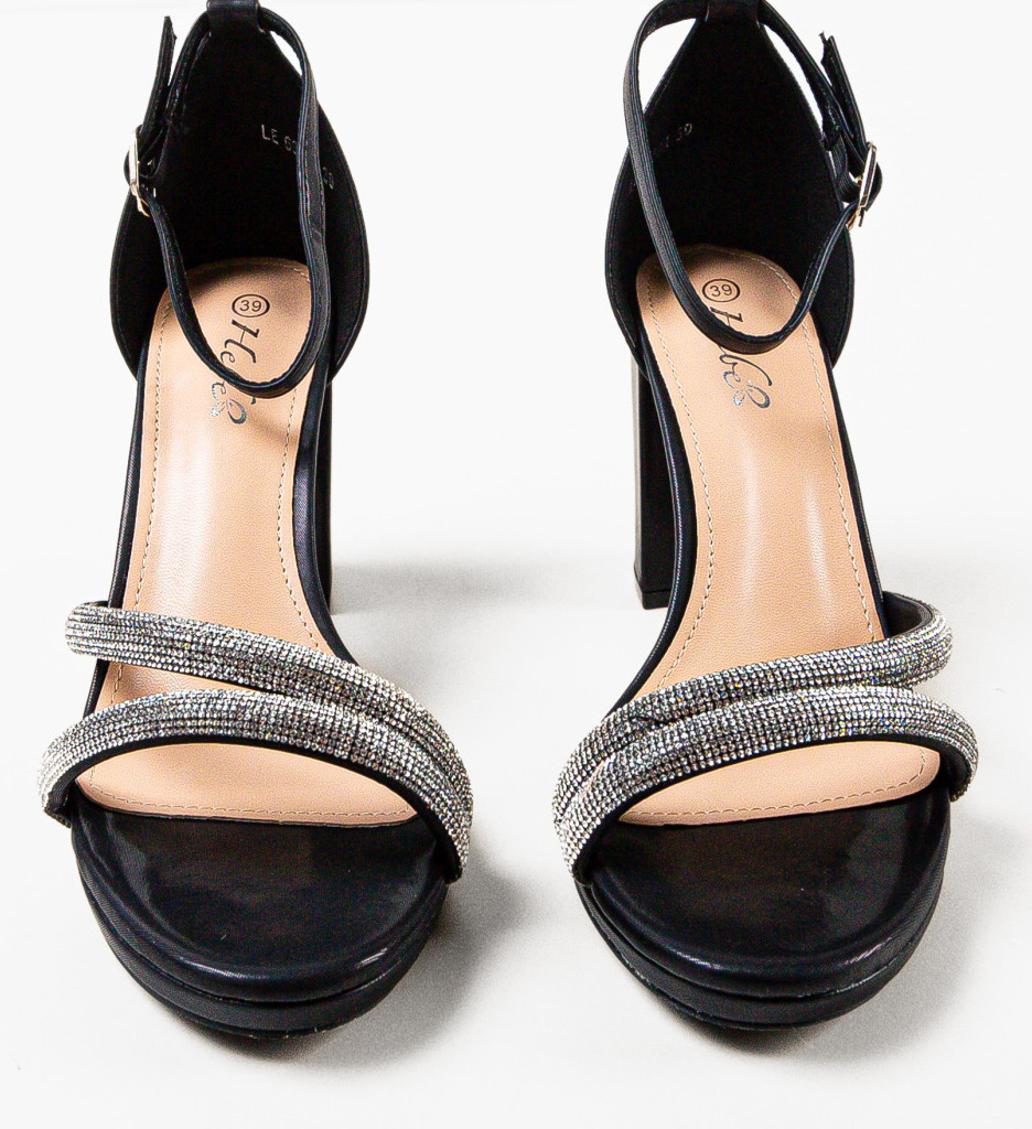 Poze Sandale dama Carter Negre 2 depurtat.ro 