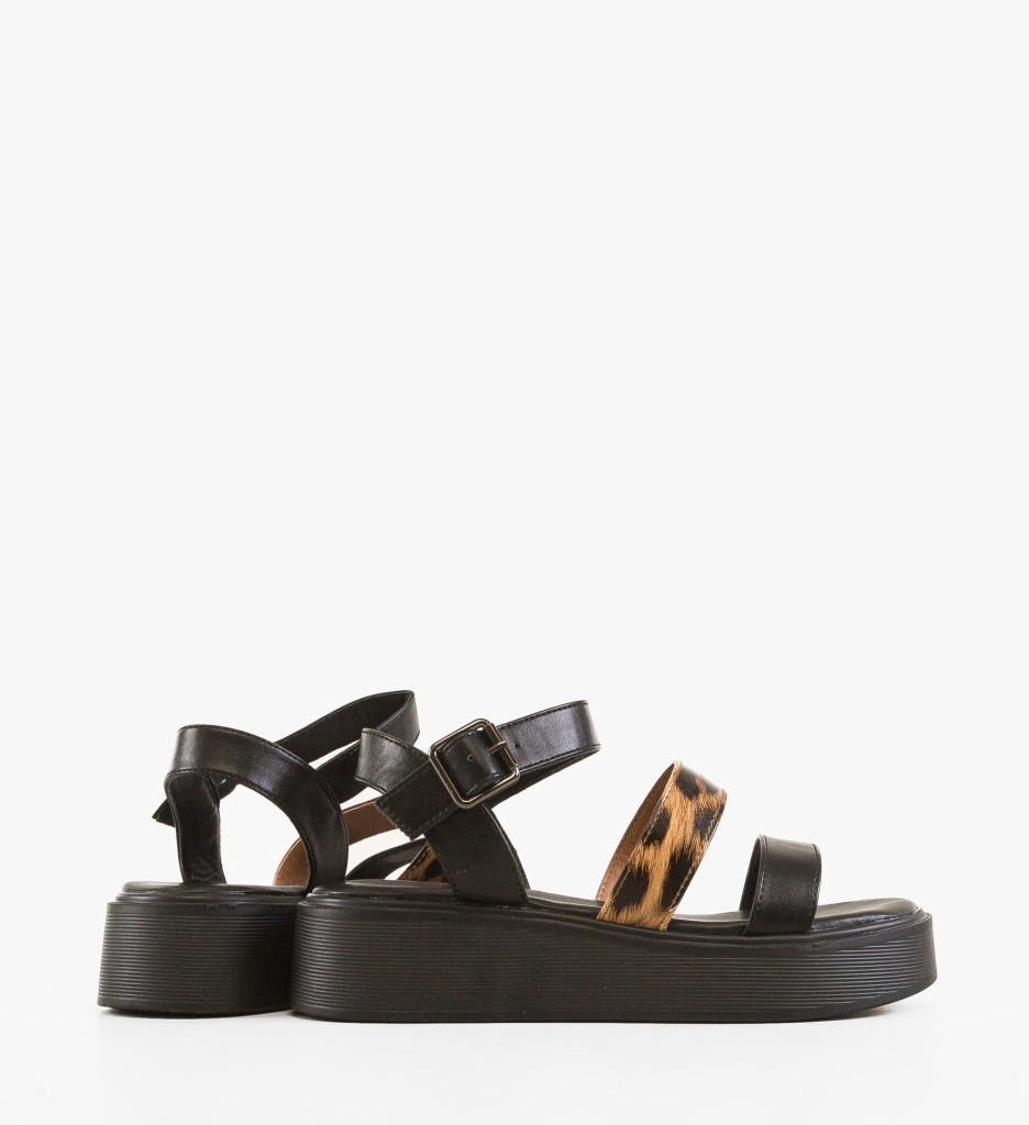 Sandale dama Essmee Negre - 1 | YEO