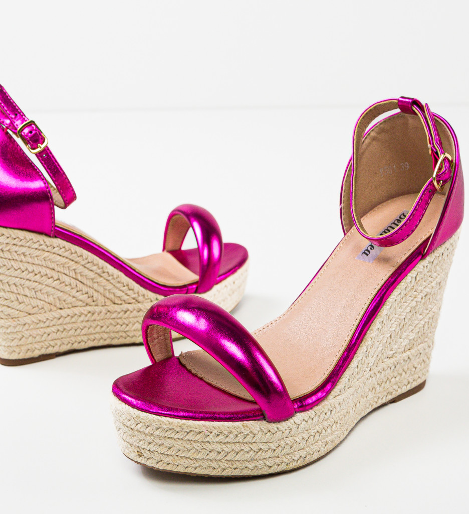 Sandale dama Ewald Fuchsia - 5 | YEO