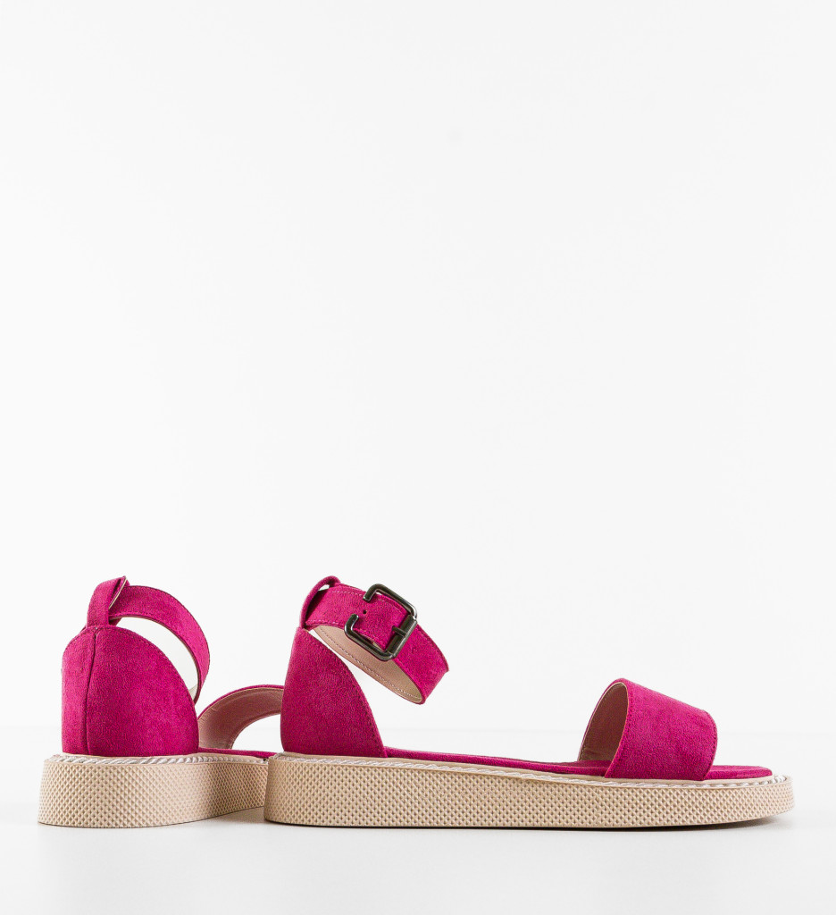 Sandale dama Habyat Fuchsia - 5 | YEO