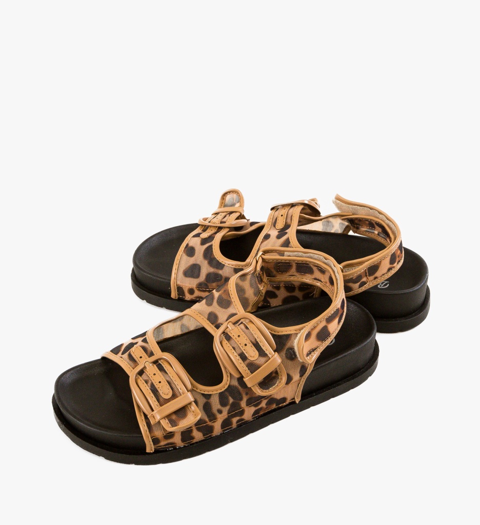 Sandale dama Jago Animal Print - 5 | YEO