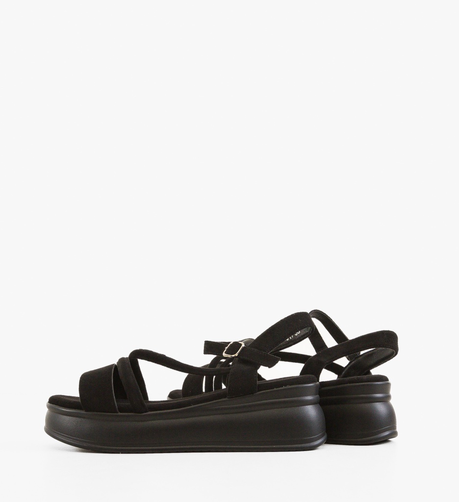 Sandale dama Lageta Negre - 3 | YEO