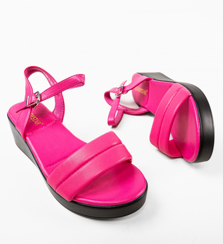 Sandale dama Meeko Fuchsia - 4 | YEO